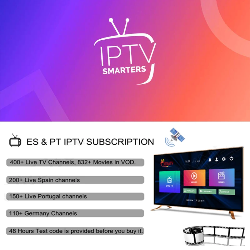 Бесплатный тест IP tv Испания подписка 1 год IP tv Португалия Abonnement IP tv подписка M3U с Германия, Франция для Smart tv Enigma2