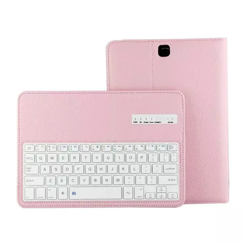 DETACHABLE KEYBOARD Для samsung Galaxy Tab S3, 9,7 дюймов, SM-T820 для планшета, SM-T825, Магнитный смарт-чехол+ Bluetooth клавиатура+ Сумочка+ стилус+ пленка для экрана - Цвет: DETACHABLE KEYBOARD
