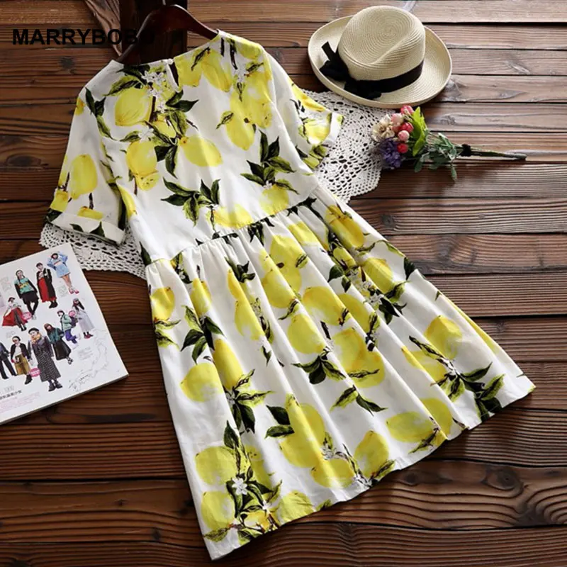 Летние Для женщин короткий рукав платье с цветочным рисунком 2019 женский