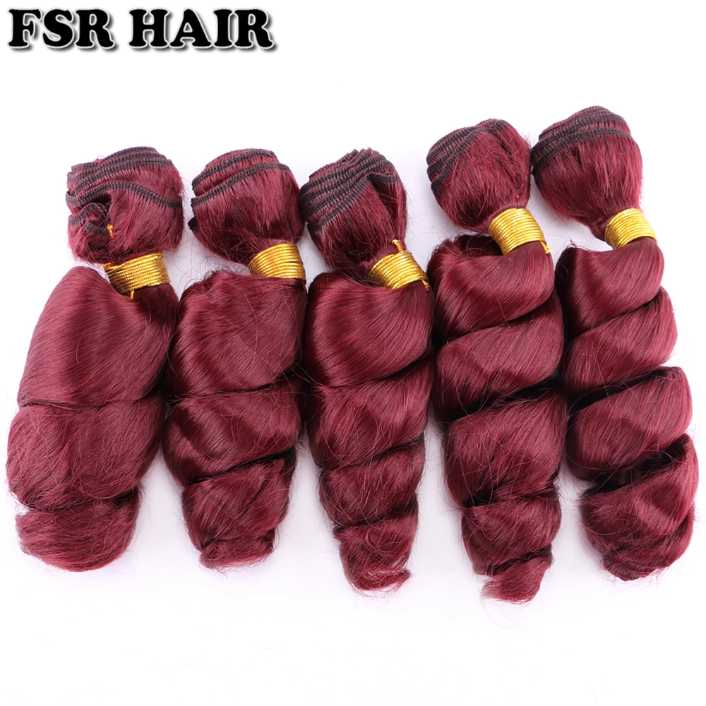100 г/шт., волнистые пряди черного цвета, синтетические волосы для наращивания, 12-20 дюймов, волнистые волосы