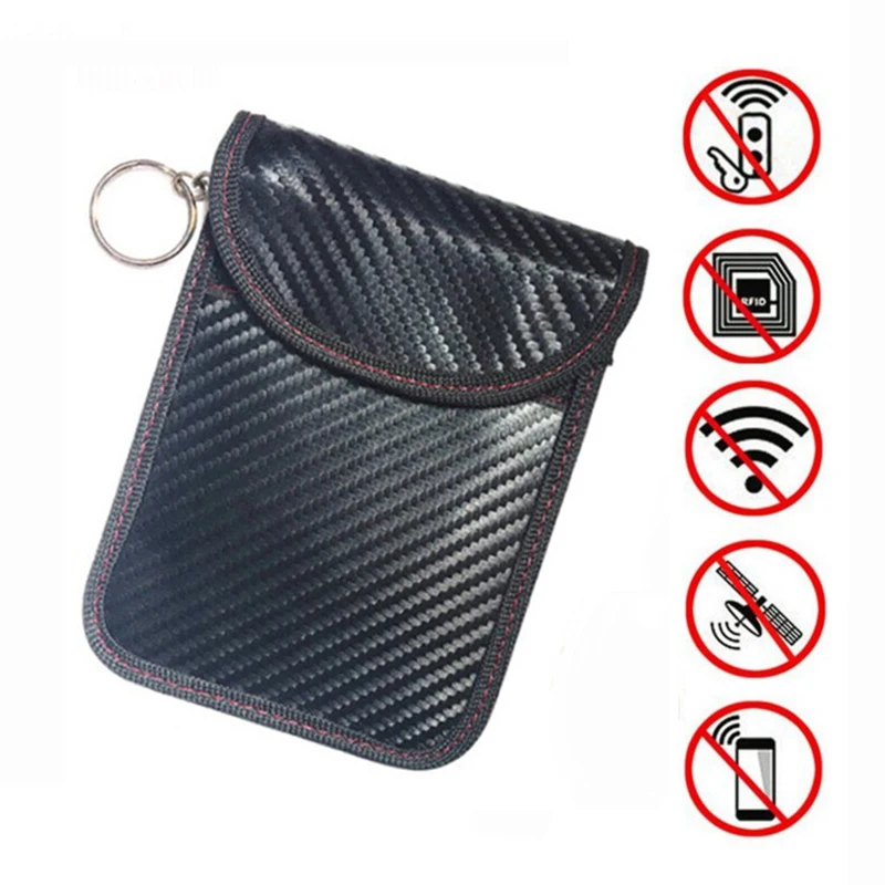 Чехол для автомобильного ключа Faraday FOB сигнальный блокиратор сумка RFID Щит ID карты