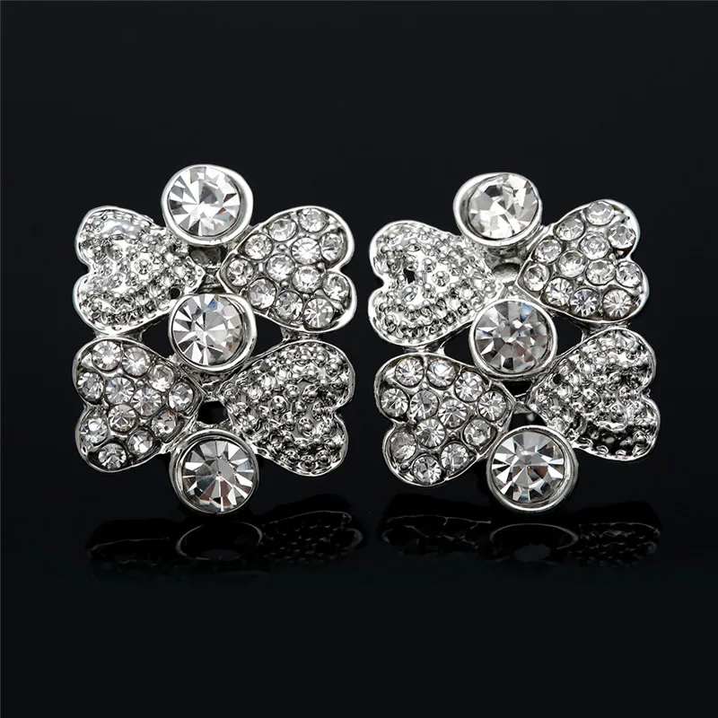 Комплект ювелирных изделий для свадьбы Модный комплект из золотого золота в