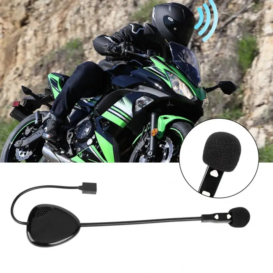 Портативный Bluetooth беспроводной мотоциклетный шлем гарнитура bluetooth