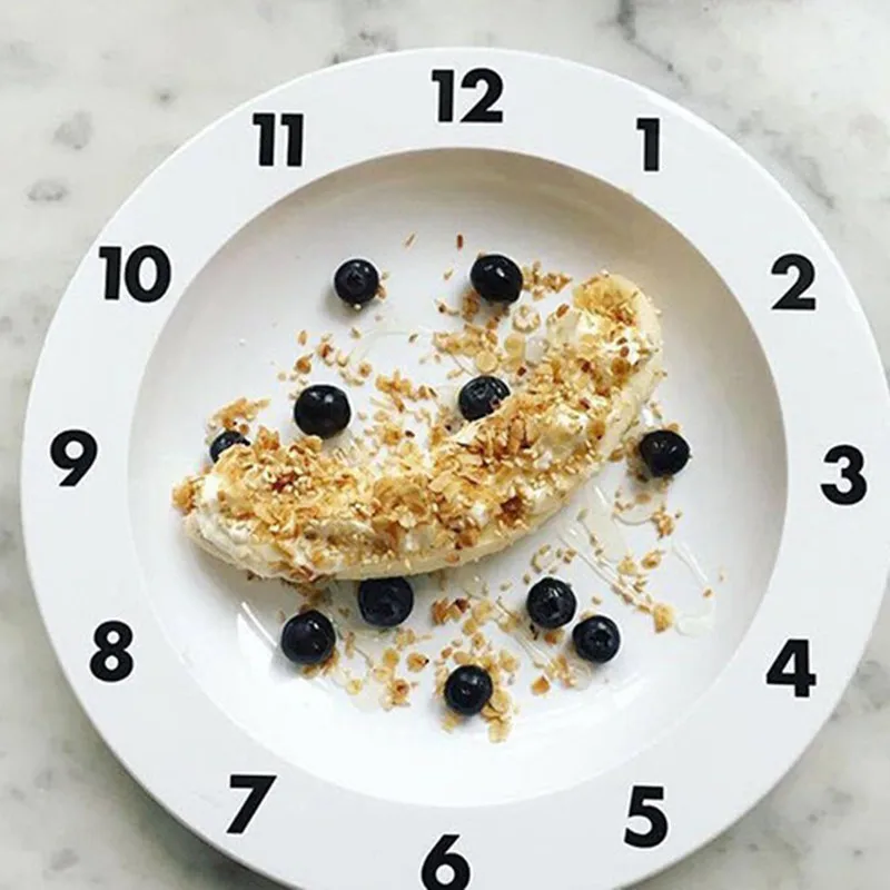 1 шт. высокое качество здоровая мода нетоксичные буквы тарелки фруктовые закуски