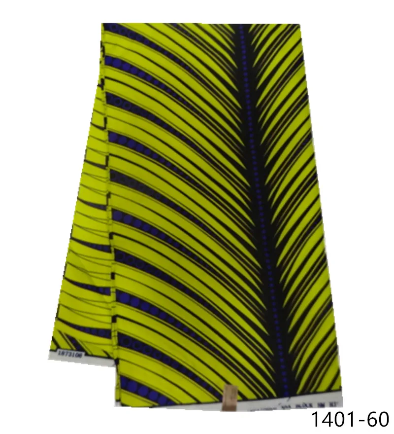 African wax fabric polyester high quality Embroidery real wax african ankara wax prints for dress free shipping 1401-36