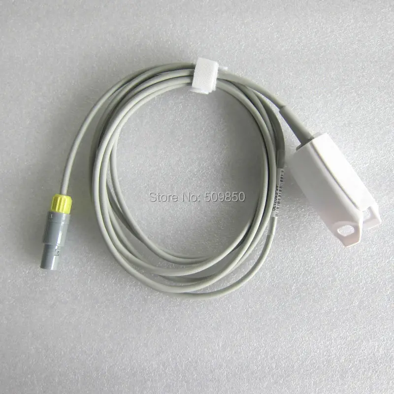 Совместимый Пульсоксиметр Milli choicomed 6pin Одиночный разъем awt взрослый палец клип spo2 датчик импульсный зонд