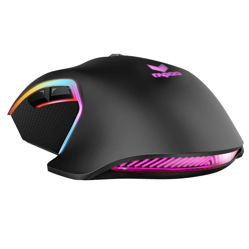 Аккумуляторная Двухрежимная игровая мышь Rapoo RGB волшебный светильник 7D