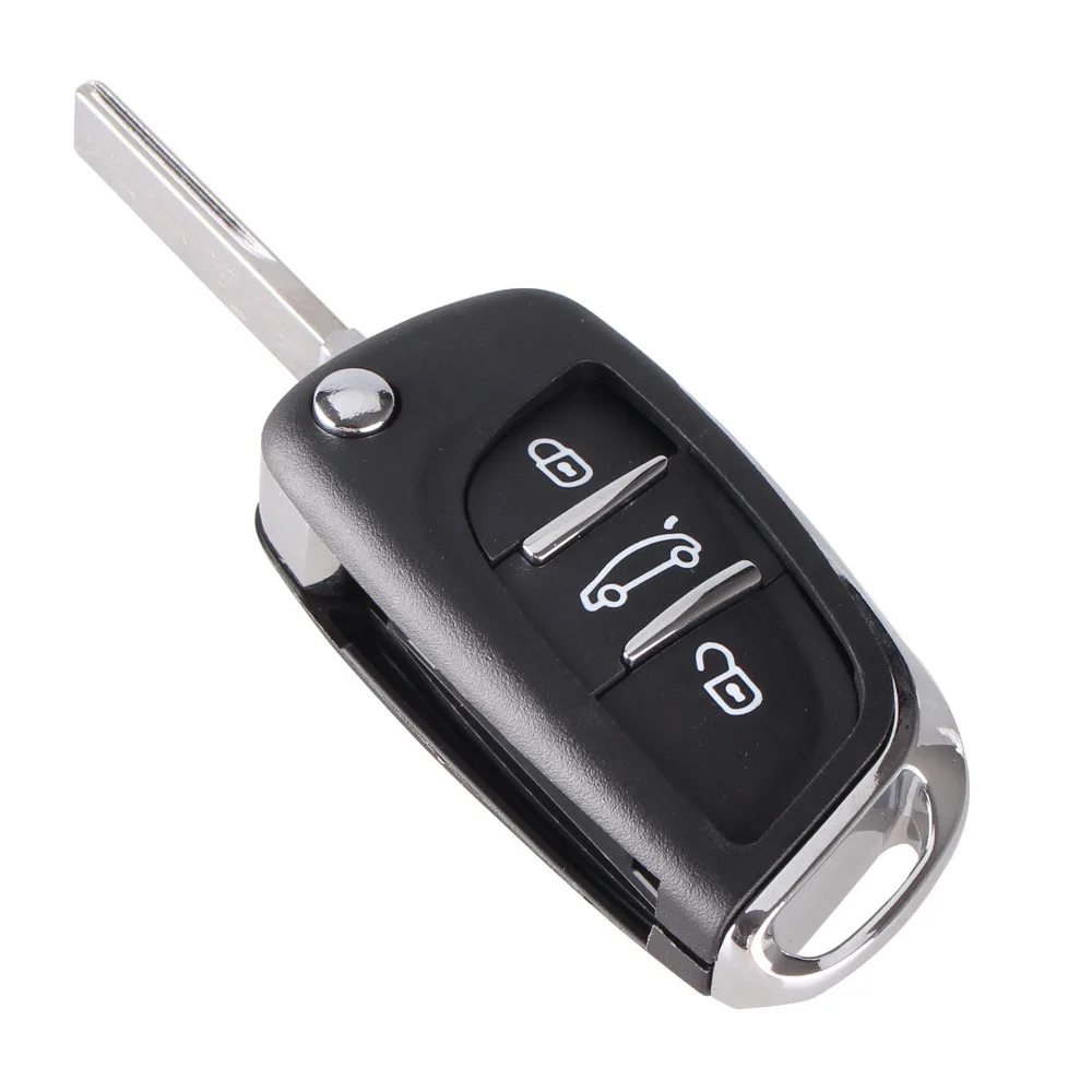 Измененный чехол брелок Dandkey с 3 кнопками для Citroen C2 C3 C4 C5 C6 XSARA GRAND PICASSO CE0536|case for|case