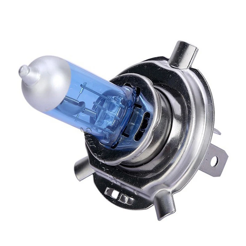 2 шт. автомобильные галогенные ламсветильник 12 В H4 60/55 Вт 6000 К|halogen headlight|super white12v h4 |