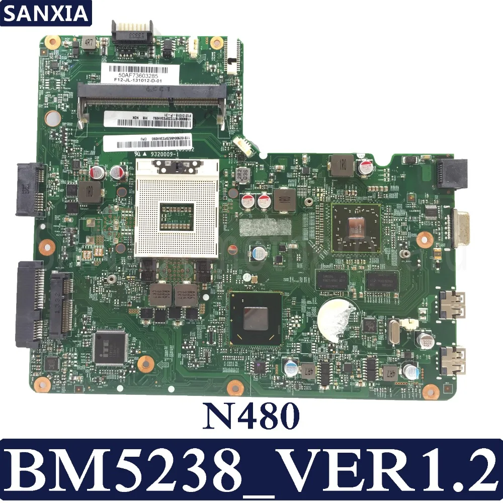 

KEFU BM5238_VER1.2 Laptop motherboard for Lenovo N480 Test original mainboard