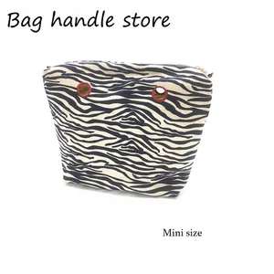 Внутренний карман на молнии для Obag, вставка из холщовой ткани с водонепроницаемым покрытием, 2018