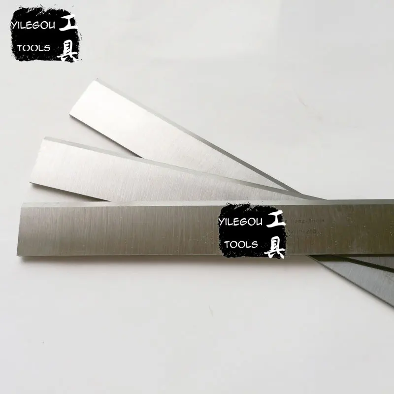 6 Pieces HSS Electric Planer Cutter 3*25*100mm W4 High-speed Steel Planer Blades Width: 25mm, Length: 100mm, Wood Planing Tool