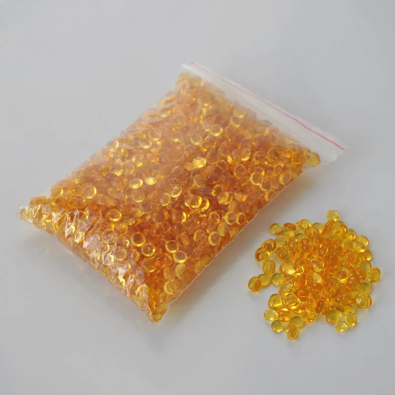 100 г/пакет желтый прозрачный эллипс Кератиновый клей для наращивания волос |