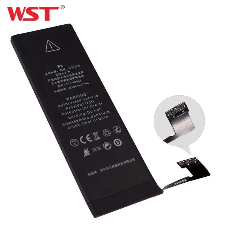 WST аккумулятор для iPhone 5 1440mAh Сменные Аккумуляторы 5G с бесплатными инструментами