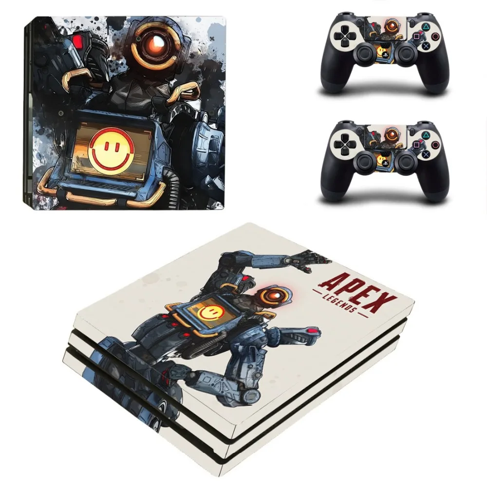 APEX легенды PS4 Pro переводная картинка наклейка для Sony PlayStation 4 консоли и 2 контроллер
