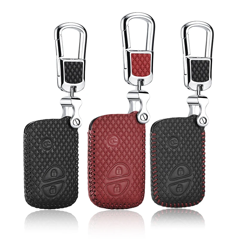 Luckeasy кожаный чехол для ключей LEXUS GX 2010 2015 LX 2007 2009 2012 ES IS GS 3 кнопки автомобильный