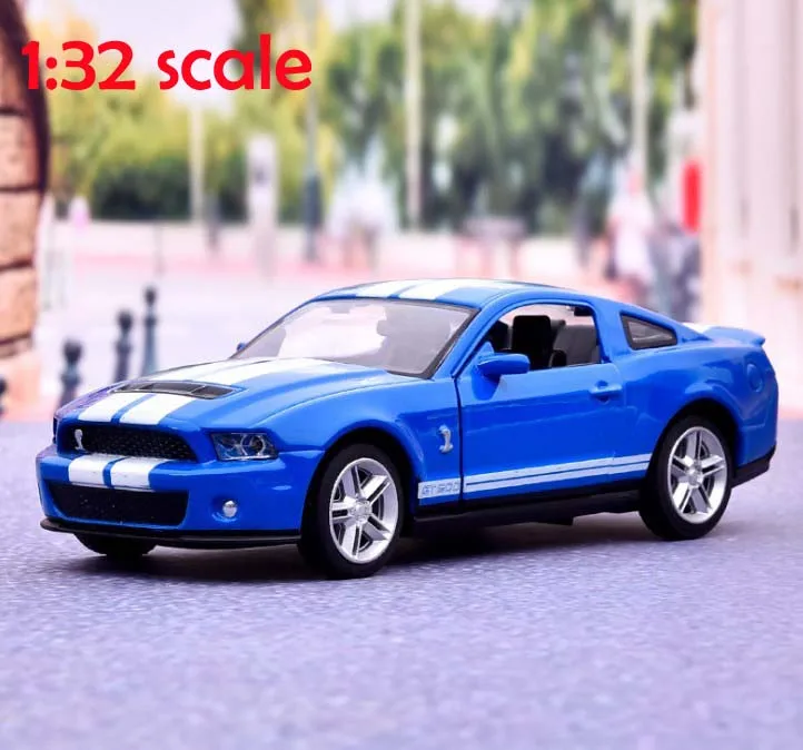 Реалистичные 1:32 Форд Шелби GT500 Литые и игрушечные автомобили модель автомобиля
