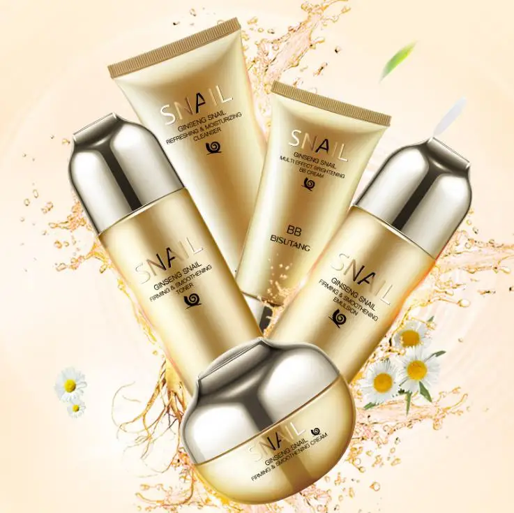 Bisutang Улитка Уход за кожей набор Essence крем BB Крема для век тонер умывания лица