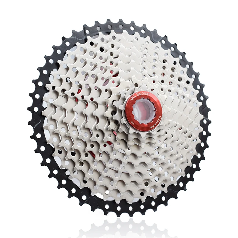 MTB 10 скорость 11-46T кассета велосипедная обгонная муфта Звездочка cdg 46T cog velocidade набор звездочек со встроенной трещоткой для горного велосипеда ультралегкий 549g VG Спорт