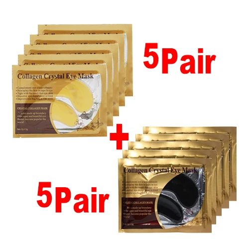 Collagen eye mask 13 16 шт. = 8 упаковок, LANBENA коллагеновая маска для глаз, патчи для глаз, удаляющие темные круги, Антивозрастная увлажняющая, против отечности, Золотая маска для глаз - Цвет: Collagen eye mask 13