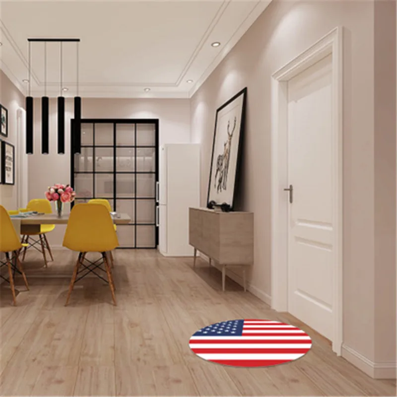 3D американский флаг наклейка на стену s домашний декор плитка наклейки пол
