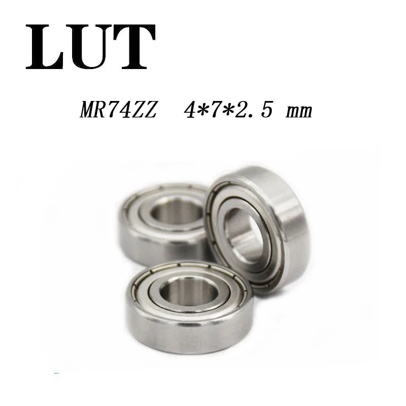 4 шт. Миниатюрные шарикоподшипники с глубоким желобом|bearing bearing|bearings miniaturebearing 4x7x2.5