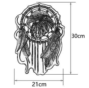 Большие нашивки с орлиными крыльями вышитая тканевая нашивка индийским