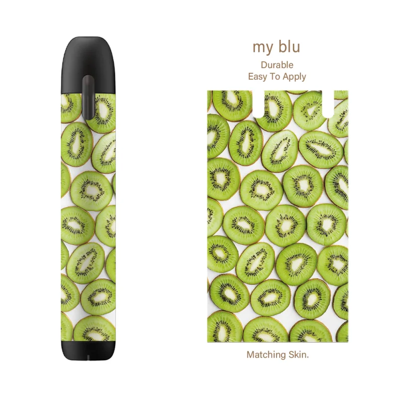 Kiwi fruit SHIODOKI 2 Упаковка myblu наклейка для кожи для Pax my blu 2.5D технология ультра тонкая защитная наклейка для myblu обертывания чехлы-еда - Цвет: Kiwi fruit