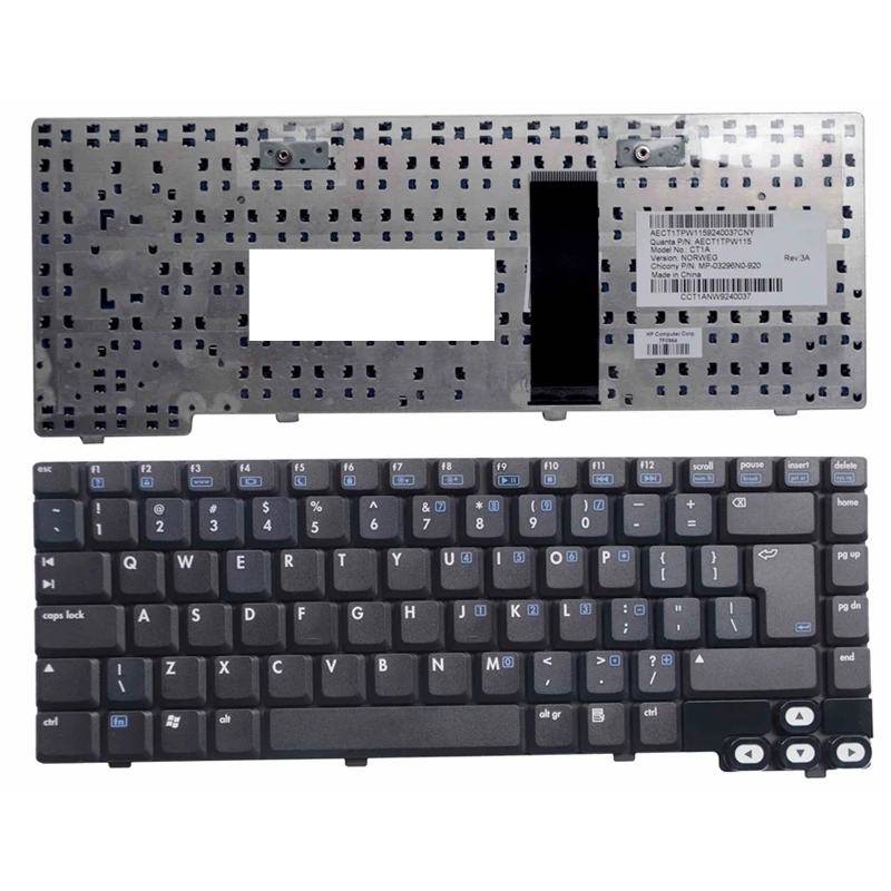 Черная новая английская клавиатура UI для ноутбука HP DV1010 1002 1003 1004 1628 1677 1400 1618 ZE2200