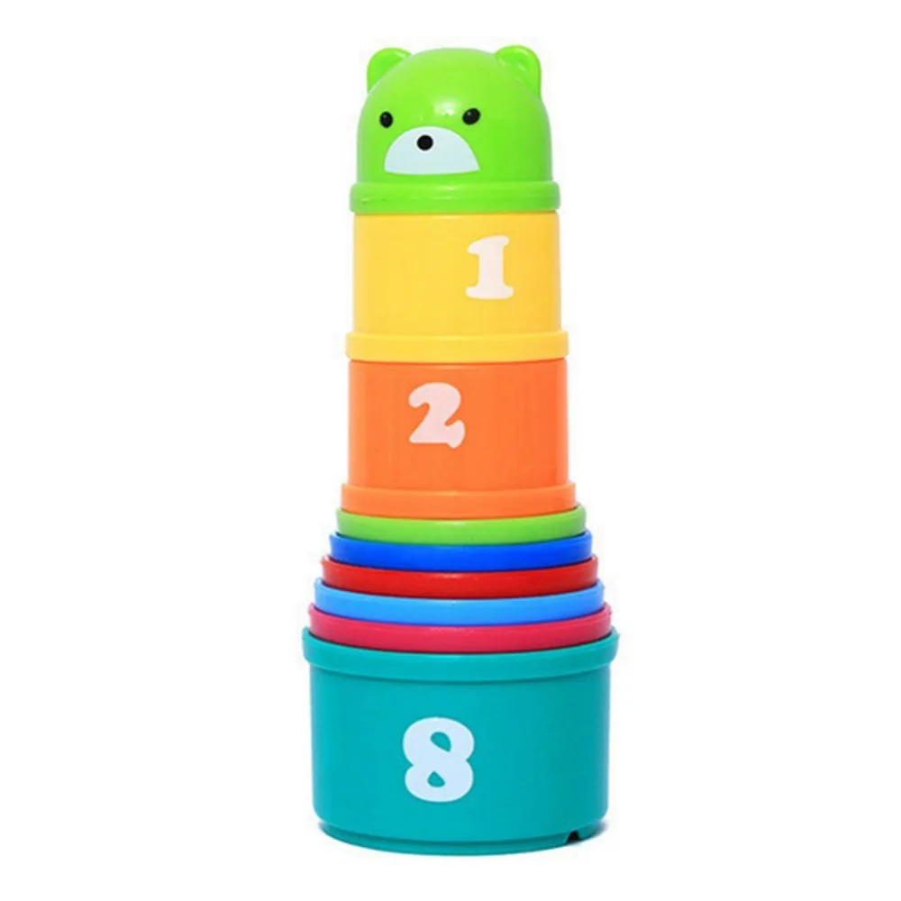 Новое поступление Детская новинка Лидер продаж 9 Штабелируемых стекол гнездо