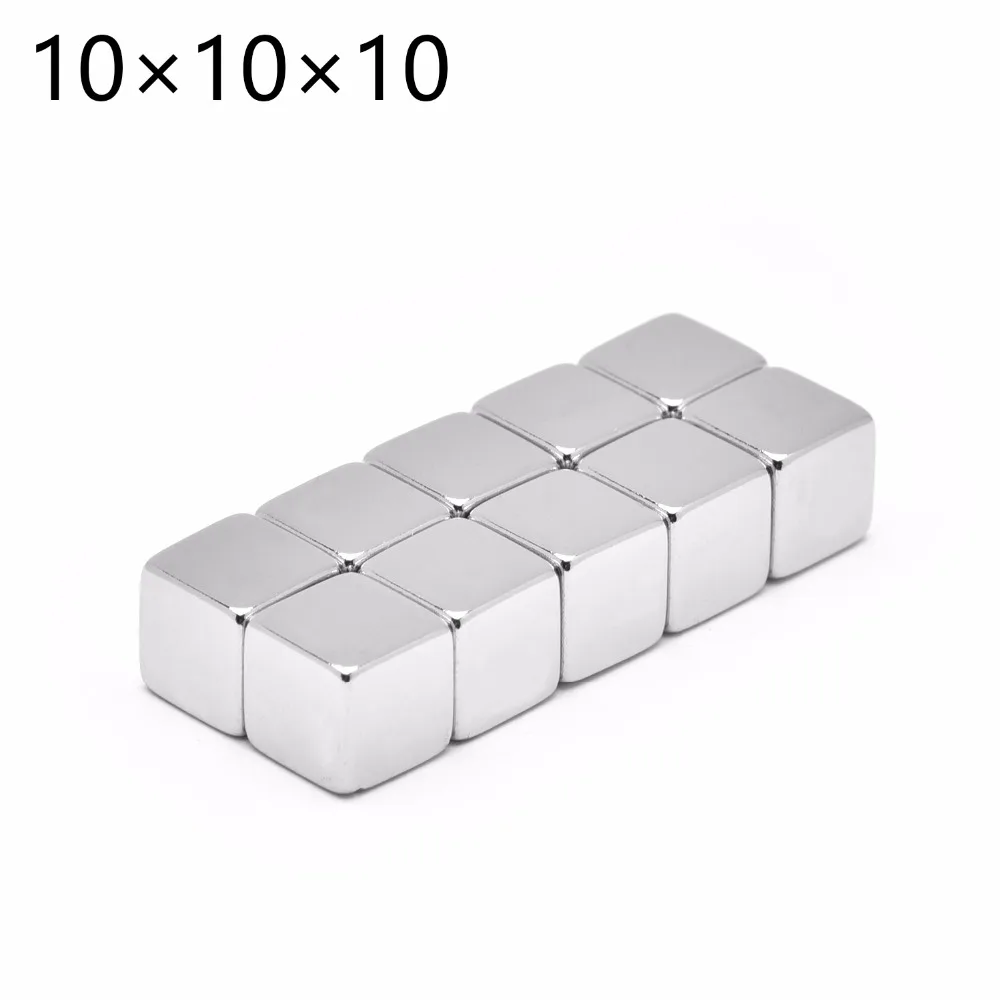 10/27/50 шт 10 мм x 10 мм x 10 мм неодимовые магниты кубик 10*10*10 блок супер сильный редкоземельных магнитов 10x10x10 художественные промыслы, соединение