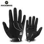 Ветрозащитные велосипедные перчатки с сенсорным экраном, дышащие ударопрочные спортивные велосипедные перчатки с закрытыми пальцами для мужчин и женщин
