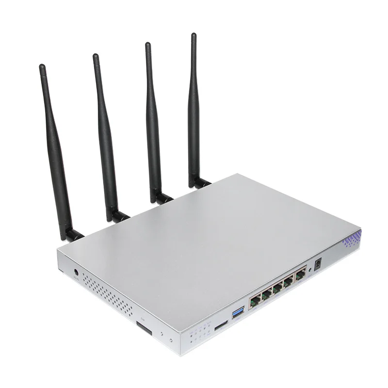 MT7621A 1200Mbps AC Router Gigabit 10/100/1000M Ports WiFi With SATA Slot |