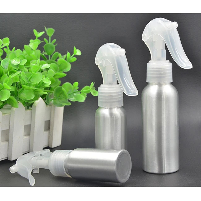 

50ml Little Mouse Aluminum Bottle Atomizer MINI Empty Pump Sprayer Bottle Travel Makeup Containers 20pcs/lot FZ133