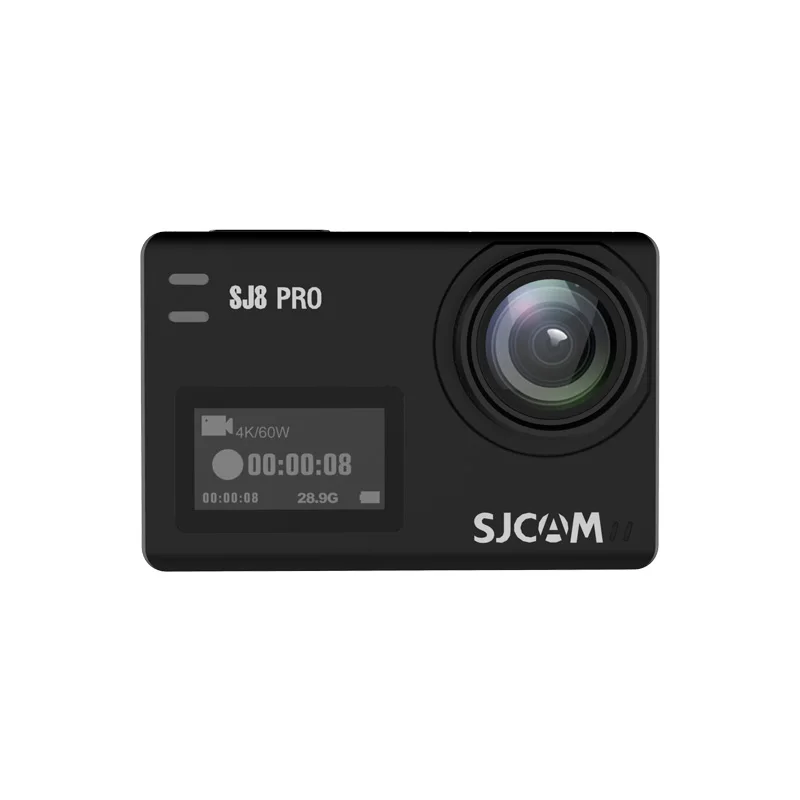 SJ8 PRO Black Оригинальная Экшн-камера SJCAM SJ8 серии SJ8 Air& SJ8 Plus и SJ8 Pro 1290P 4K wifi Пульт дистанционного управления Водонепроницаемая Спортивная DV - Цвет: SJ8 PRO Black