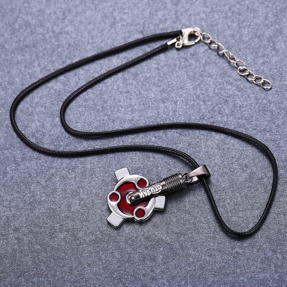 ZIDOM hot anime Naruto UchihaMadara Mangikiu Shalingan fashionable pendant necklace intricate For souvenir gifts | Украшения и
