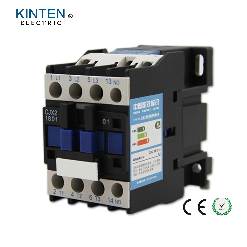 AC Contactor Motor Starter Relay (LC1) CJX2-1801 3P+NC 220/380V Coil 18A 7.5KW | Обустройство дома