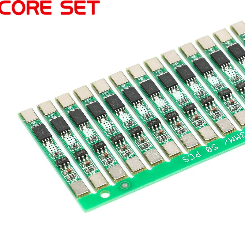 10 шт. защитная плата 1S 3 7 V 2A li-ion BMS PCM 18650 для литий-ионной батареи | Инструменты