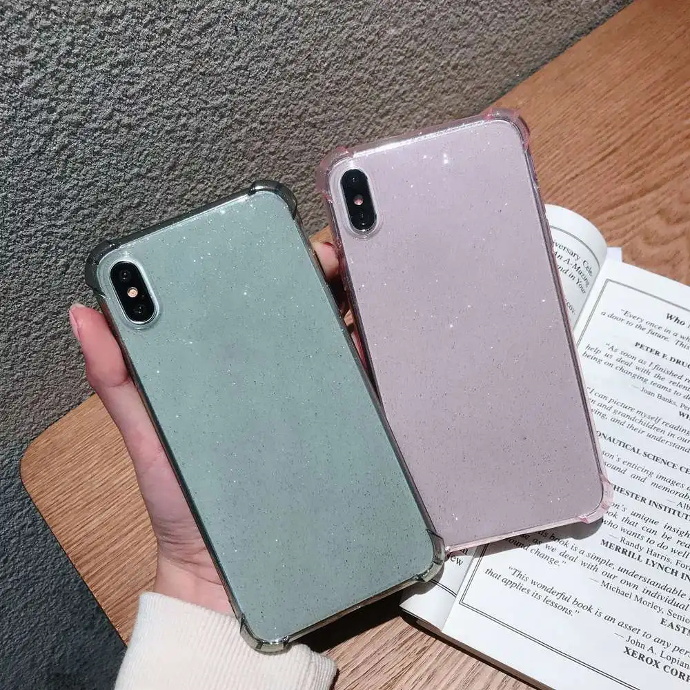 Ультратонкий прозрачный силиконовый чехол из ТПУ для iphone 6 6s 7 8 Plus X защитный