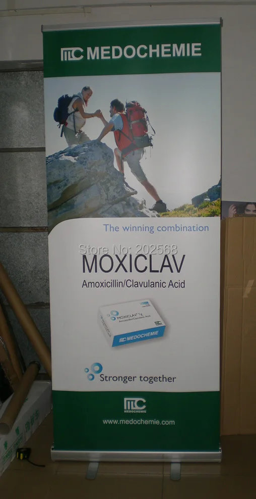 Свернутый дизайн баннеров/Печать/доставка/обслуживание одной остановки 32 &quotx