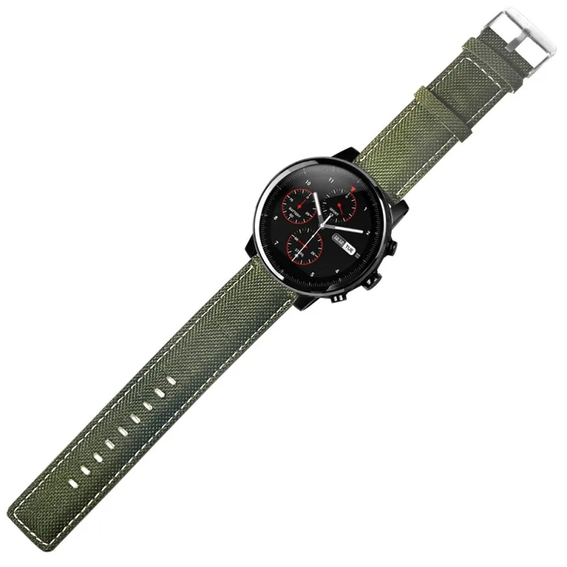 20mm Leather Strap for Huami Amazfit Bip Youth Version Smart Watch Bracelet Band Replacement Smartwatch Accessories | Электроника