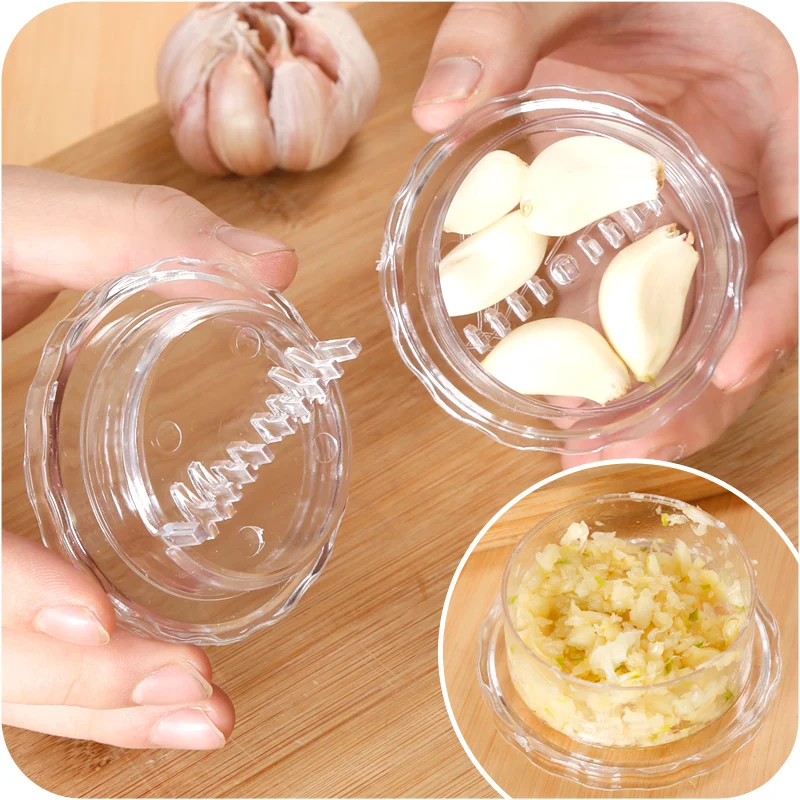1 шт. вращающийся пресс для чеснока бытовой ручной аппарат кухонная утварь