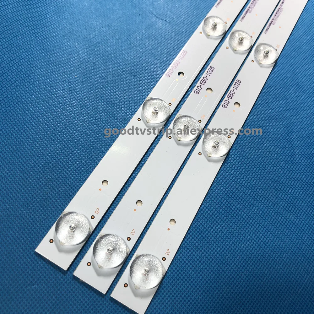 1 комплект = 3 шт. IC-A-HWBF28D257 светодиодная подсветка A1B6 9-4 0 v 74-761 B6 5-3 7 V 72-741 м 530 мм |