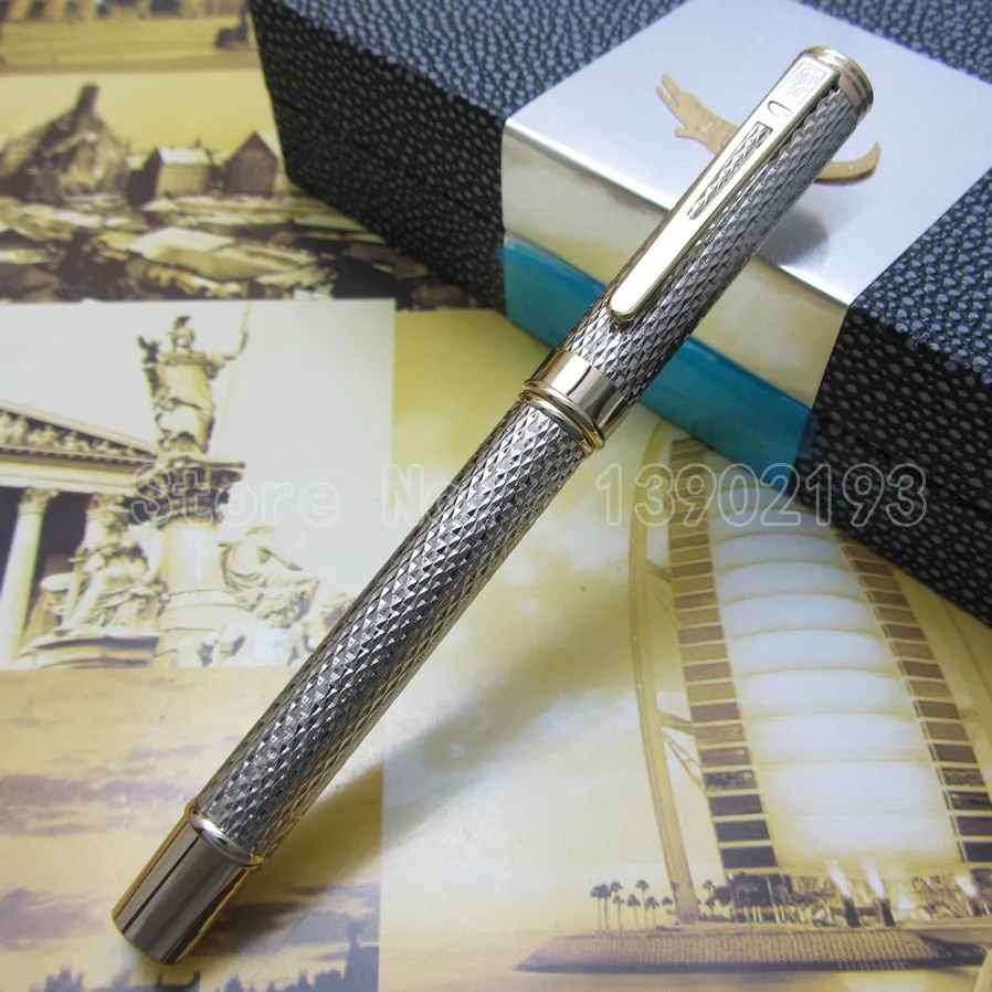 Крокодил золотой поднятый ствола авторучки Роскошные организационные канцелярские товары шариковая ручка оригинальная коробка Cc1096303