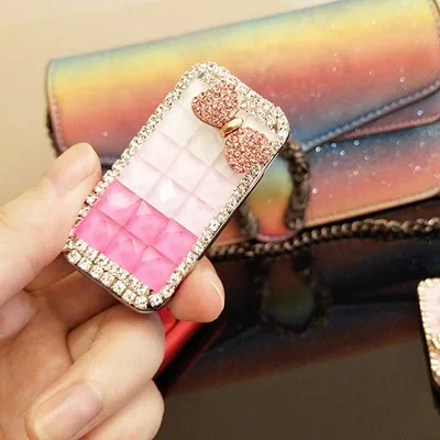 Bow Красочные usb зарядка прикуриватель горный хрусталь дамы на заказ бездымного ветрозащитный электронный ультра-тонкий небольшой легко носить подарок - Цвет: Bow