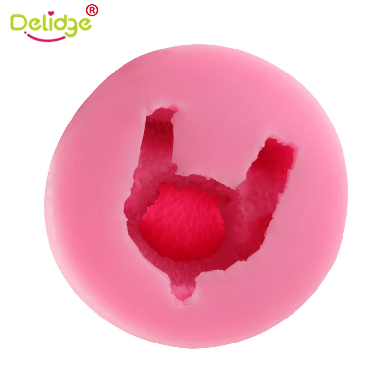 1 шт. силиконовая форма для торта с милым медведем 3D помадки мыла шоколада выпечки