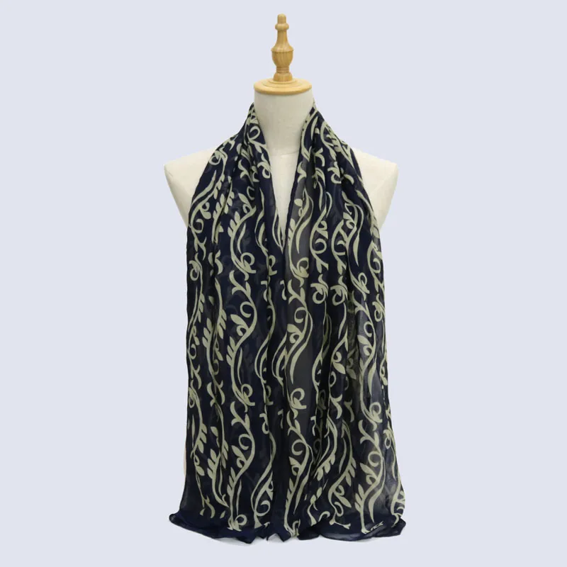 Новый мусульманский головной платок для женщин многофункциональный Печатный