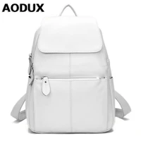 14 colors 100 real genuine leather fashion womens backpack girls female top layer cow leather shopping casual backpacks bag