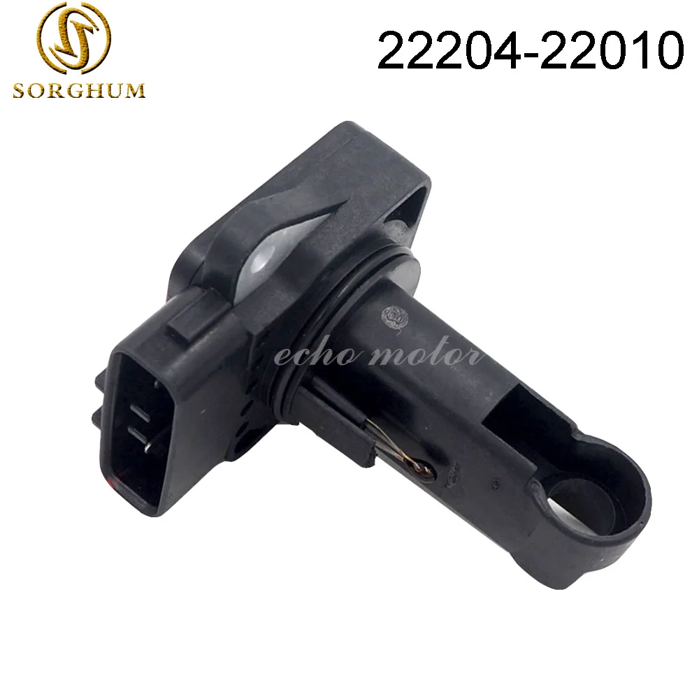 Новый датчик массового расхода воздуха 22204 22010 подходит для Toyota VZJ95 ACV30 Yaris GS450h