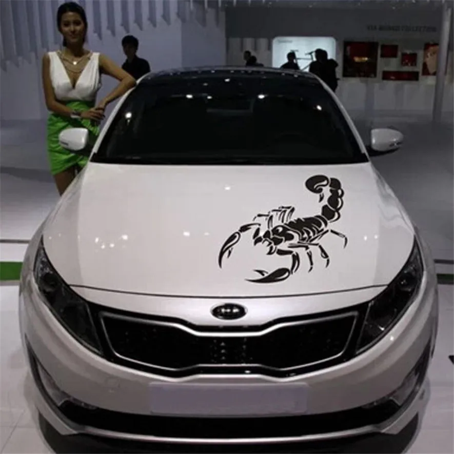 New Front And Rear Bumpers Decor Mural Art Scorpion Car Decal Sticker Fashion Decoration High quality durable Practical l0416 | Автомобили